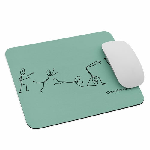 "Clumsy But Classy" Minimalist Mouse Pad