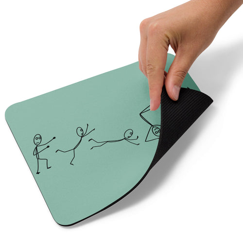 "Clumsy But Classy" Minimalist Mouse Pad